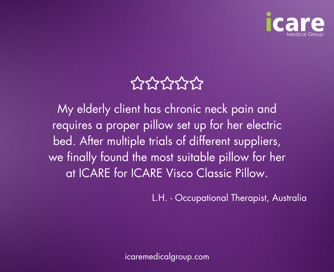 Chronic pain and pillow review- Icare Medical Group